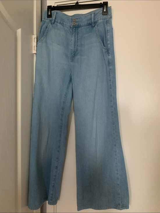 Uniqlo Denim - Uniqlo Light Blue Wide-Leg Jeans